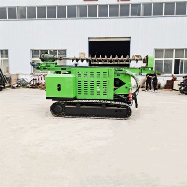 履带多功能打桩机 光伏孔钻机 液压螺旋钻孔机