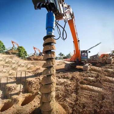 中拓 地表勘探螺旋钻机 液压螺旋探钻机 动力头螺旋打桩机