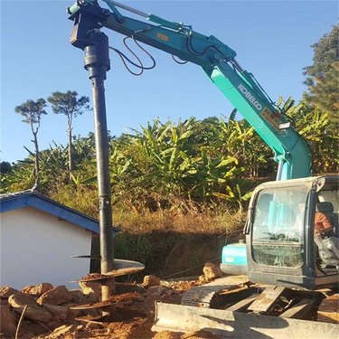 中旺 螺旋钻机 深井钻机螺旋打桩机 液压钻机动力头旋挖钻机