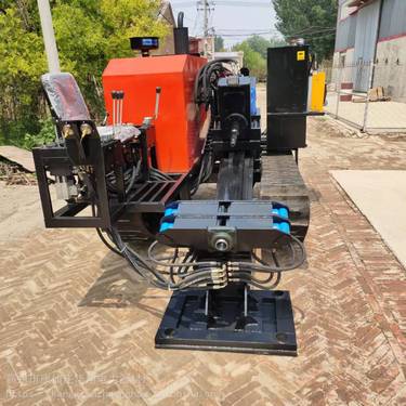 华翔横向穿越过路打孔机 小型液压定向钻机 16吨非开挖导向钻