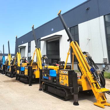 全液压绳索取芯钻机钢制履带探矿取样机金属矿山地质勘查设备