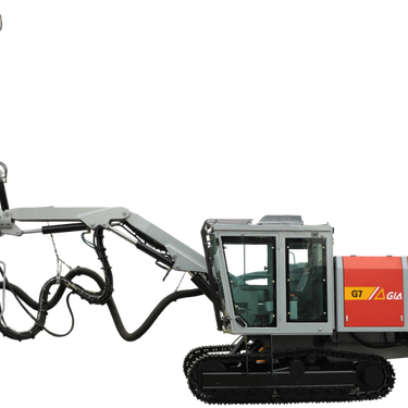 红五环B5 ,B5A全液压一体式露天潜孔工程钻机