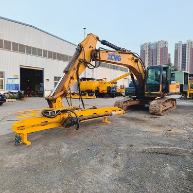 205型挖改钻机液压动力钻速快扭矩大一杆成孔打岩石一分钟完成