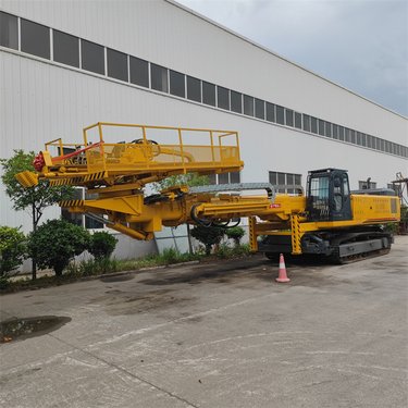 中汇工程液压护坡钻机 双回转油电两用锚固钻车 边坡凿岩破孔