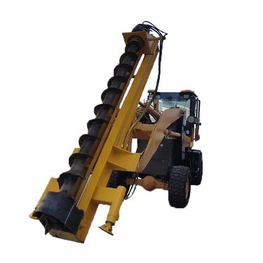 铲车螺旋液压大型挖改钻机 多用途自动式地表钻机 潜孔凿岩
