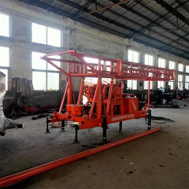 小型回转式钻井机 电动液压升降打井机 柴油液压家用水井钻机