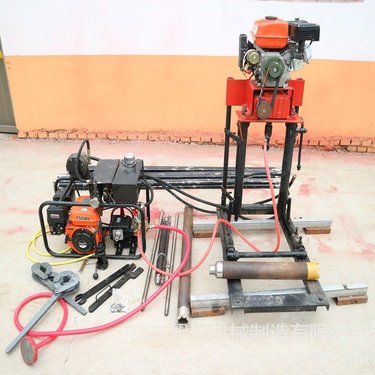 旭兴 50型供应现货液压小型轻便水井钻机 50取样钻机 定制高配小型钻机