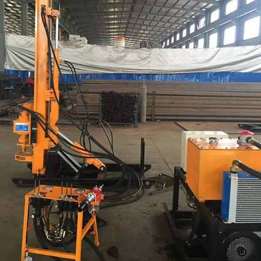 卡博恩 厂家岩石打孔气动 架柱式钻机煤矿 中小型架柱式液压钻机器