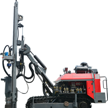 红五环G7全液压高穿孔效率露天顶锤钻机 源头直供