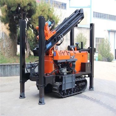 融翔履带式FYX180液压水井钻机 小型打井钻井设备 深井180米55kW