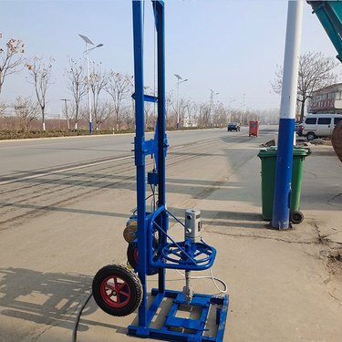 液压滑架升降式电动钻机 家用水井钻井机 使用寿命较长