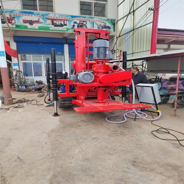 家用200米气动钻车 复杂柴油液压打井机 大口径拖拉机反循环钻机