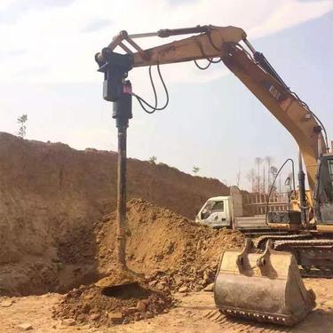 鼎东螺旋钻机 液压螺旋打桩机 挖掘机螺旋钻机欢迎来电咨询