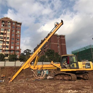 小型挖机改装钻 旋挖钻孔机 全液压挖改钻机 详情介绍