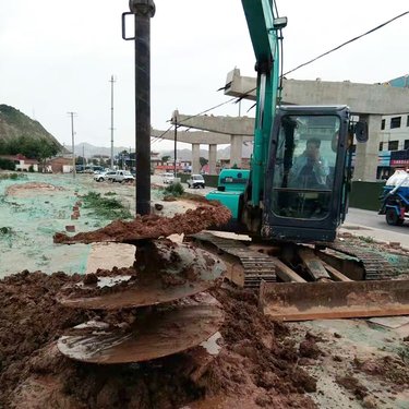 奥莱螺旋钻机 液压螺旋探钻机 装载改装螺旋钻设备