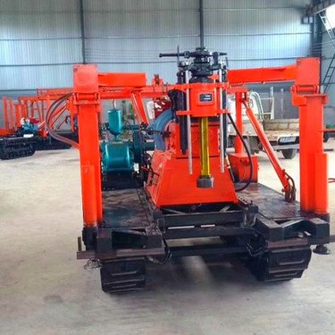 履带式大型水井钻机 回转多功能潜孔钻机 移动液压