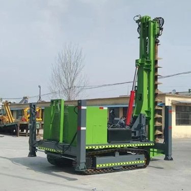舜川重工 山地光伏打桩机 履带式全液压光伏钻机 太阳能打孔机