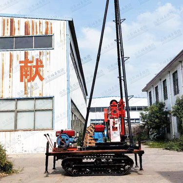 50型液压岩心钻机 打岩层打混凝土钻孔机 轻便式上山勘察取芯设备