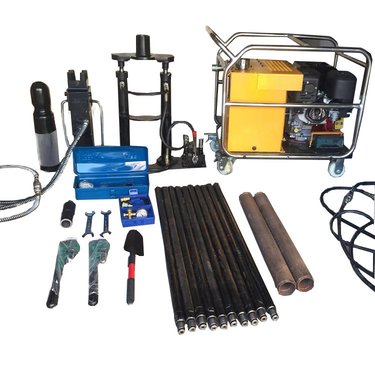 便携式液压取土机 直推式取样钻机 小测取土机 多功能取土机