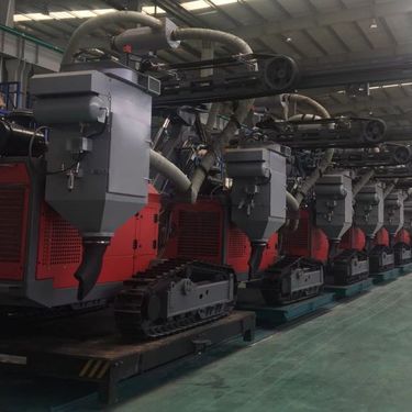 红五环B8全液压整体式高效多功能潜孔工程钻机