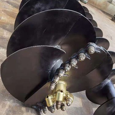 艾立克 螺旋钻 合金钻头钻机 液压动力头螺旋钻机