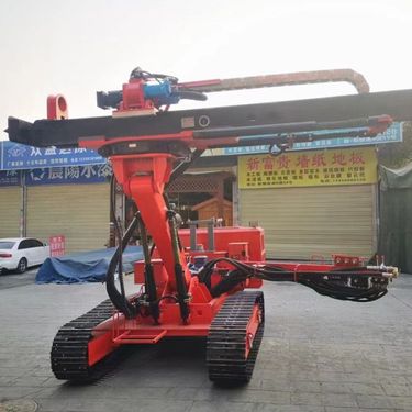 红五环GIA系列 B6全液压露天潜孔钻机 工程钻凿设备