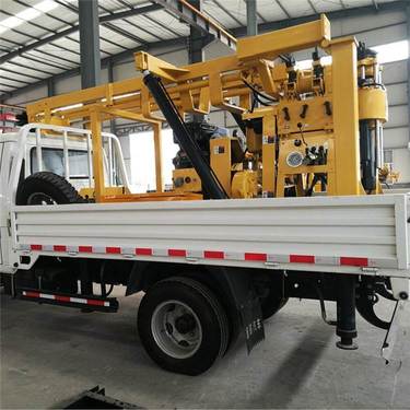 鑫煤车载式液压水井钻机打深水井打井机厂家