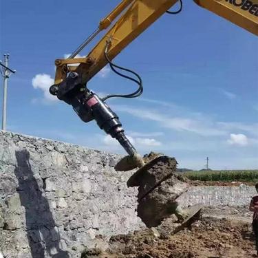 聚仁 小型快速旋挖钻机 地基螺旋打桩机 液压旋挖钻机器