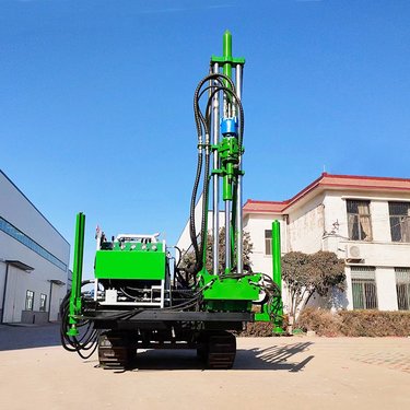 全液压岩石取芯钻机 600m 岩心取样设备 液压桅杆自动升起