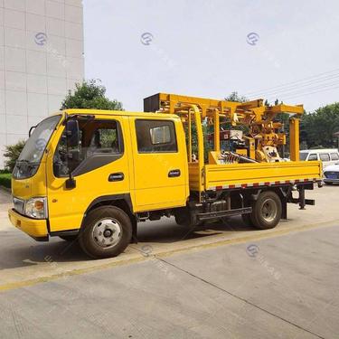 久钻200米车载岩芯钻机XYC-200工程打井钻井机 液压地质钻探机