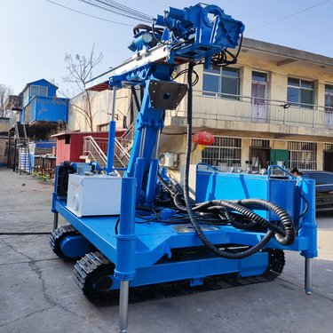 履带锚固旋喷钻机 全液压操作阀旋喷桩机 高压旋喷桩钻机