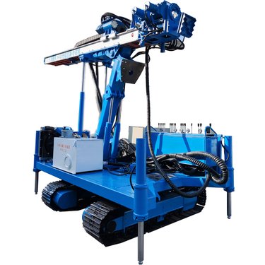 履带高压旋喷钻机厂家 液压操控单管旋喷桩机 多功能锚固旋喷机