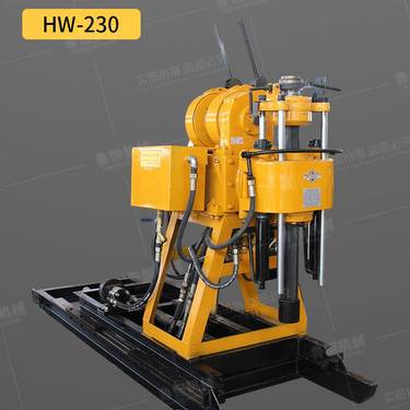 家用柴油液压打井机 小型钻机 农用打井机 地质勘探钻机