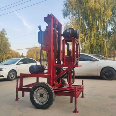 供应电动钻井机  液压升降打井机 农用水井钻机