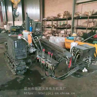 辽宁 过路小型定向钻 150米导向钻机 液压水平定向钻 洪涛电力