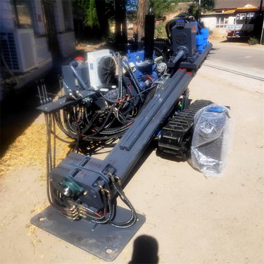 水平导向钻孔机 液压非开挖钻机 下水管道拉管机