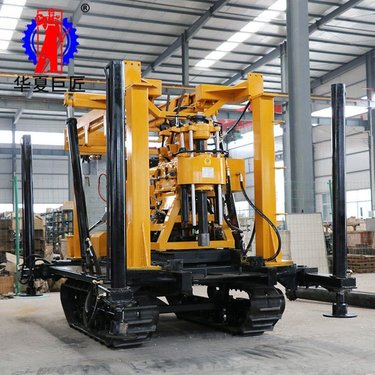 华夏巨匠供应履带式岩心钻机 XYD-130全液压地质勘探钻机