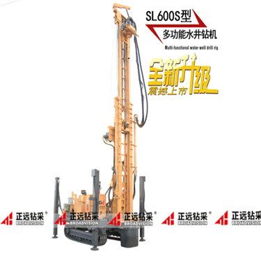 正远钻机 全液压履带式水井钻机 回转减速机可靠耐用 直接接卸钻杆