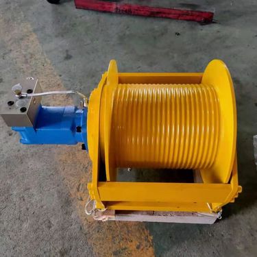 渔船吊25吨液压卷扬机 拖拽牵引钻机马达 200米容绳打桩机拉货绞车