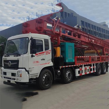 300米车载液压岩芯钻机 小型启程钻野外地质钻探机