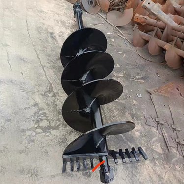 聚仁 螺旋钻机 挖掘机用光伏桩合金钻头钻机 液压动力头