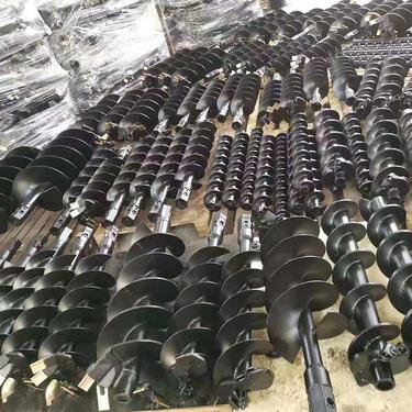 奥莱螺旋钻机 液压移动方便探钻机 深井钻机螺旋打桩机