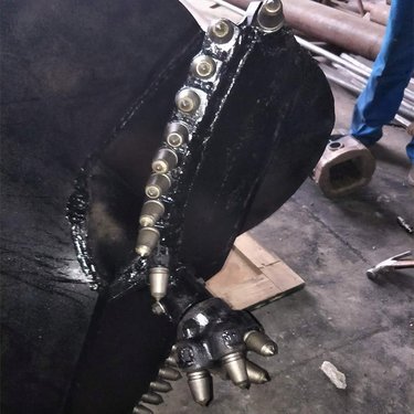 奥莱 挖掘机用螺旋钻机 合金钻头钻机 液压螺旋钻洞机