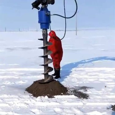 定制滑移机螺旋钻机 公路护栏液压钻孔机 挖机打桩设备