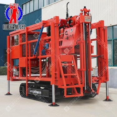 XYD-2C履带式液压岩芯钻机 300米岩芯取样钻机 地质勘探设备 进尺快性能稳定 巨匠机械