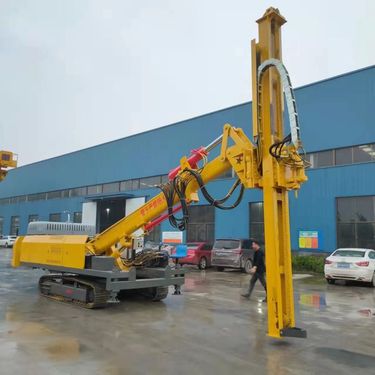 供应液压锚固钻机 全液压履带式潜孔钻机 山体护坡钻孔机