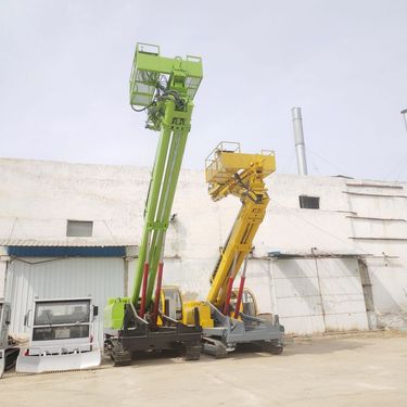 液压伸缩式升降基坑钻机 3米高边坡坑道钻车 边坡支护护坡钻机