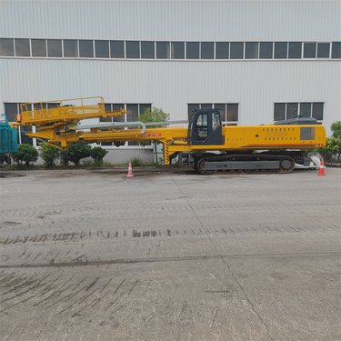 中汇制造 大型边坡支护锚固钻机 全液压油电两用护坡隧道钻车