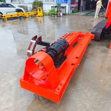 挖机改钻机 挖掘机改光伏打桩机 15-40吨挖皆可安装液压钻孔机