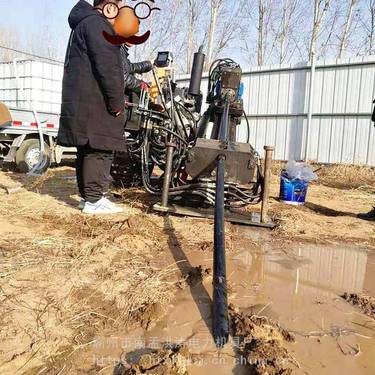 小型液压顶管机 地下横向打孔机 小型百米穿越钻机 洪涛电力